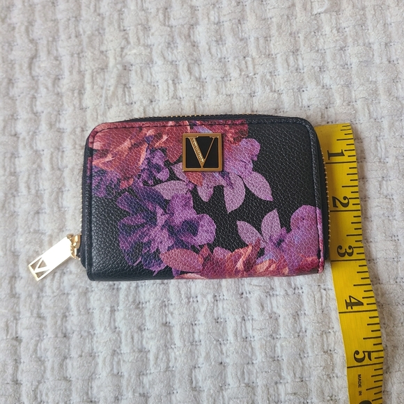 Victoria's Secret Floral Black and Pink Women's Wallet - Picture 8 of 9